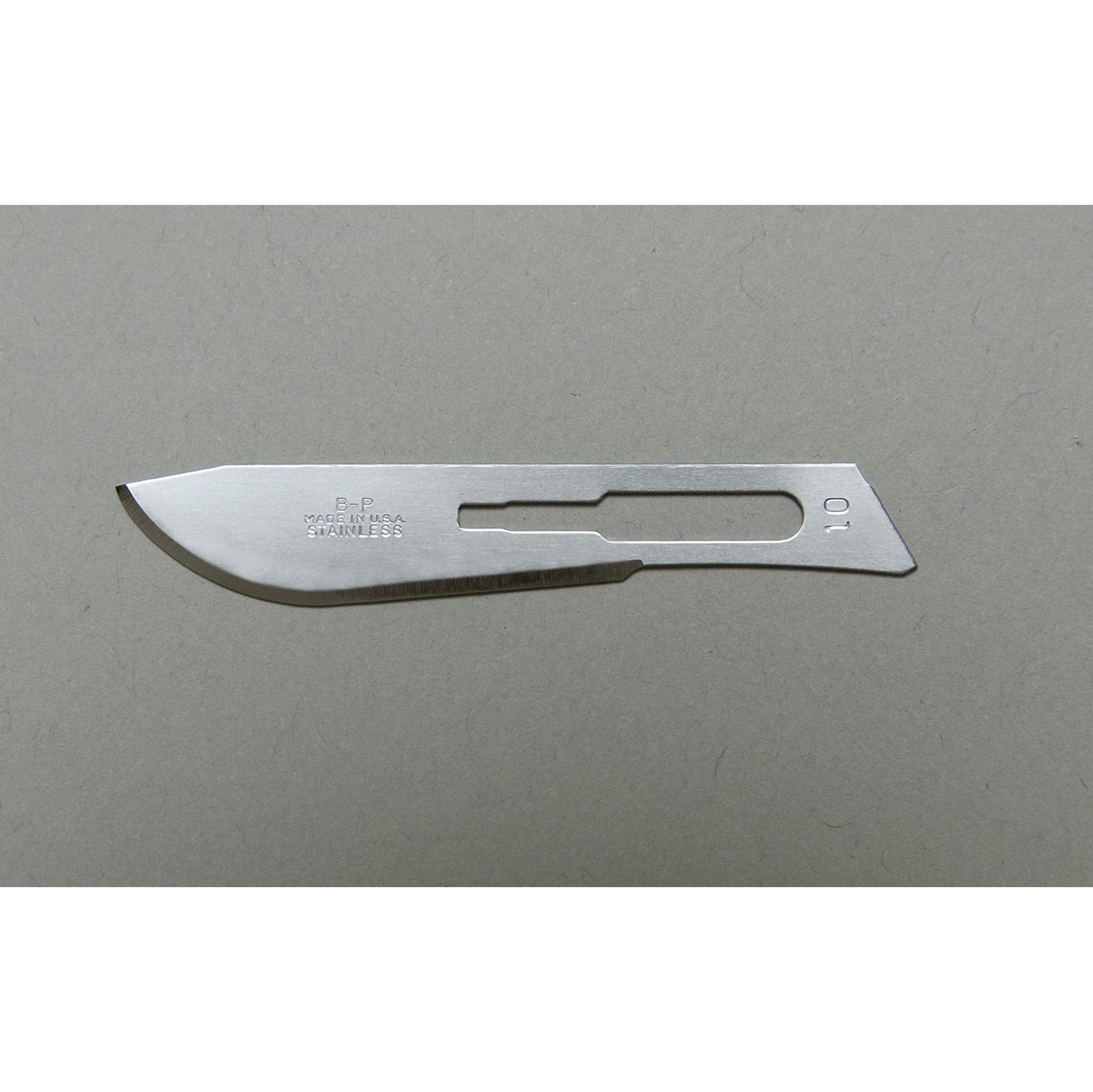 AS371210 Bard-Parker Surgical Blade, Stainless steel, Sterile, Size 10, 50EA/BX