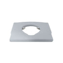 B01-261 Blow-Molded Seat, with Pail Support Brackets, Off-White, 1/EA