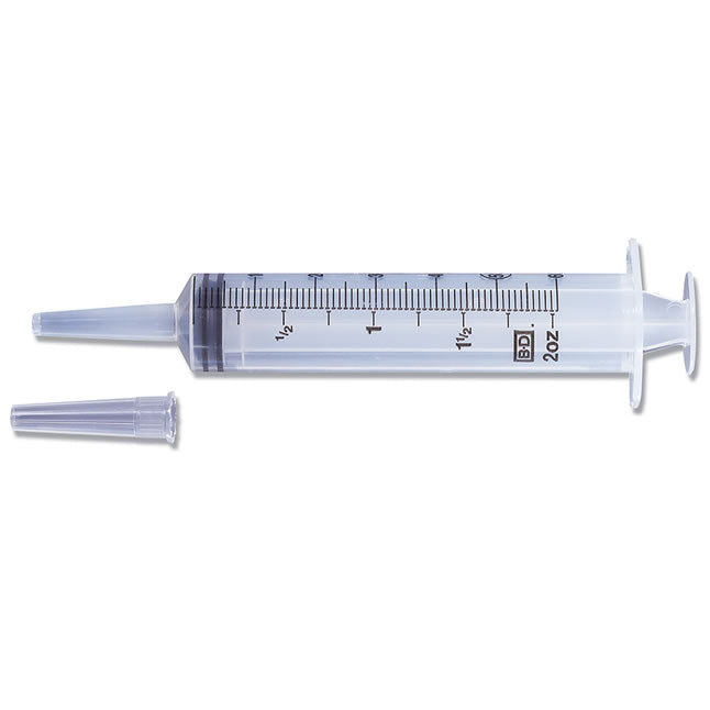 BD301037N General Use Syringe, Catheter Tip, 50mL, 125EA/BX
