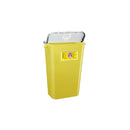 BD305579 Sharps Collector, Clear Top, Yellow Base, 34L, 11.75", 8EA/CA