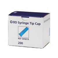 BD305819 Syringe Tip Cap, Single, 200EA/BX