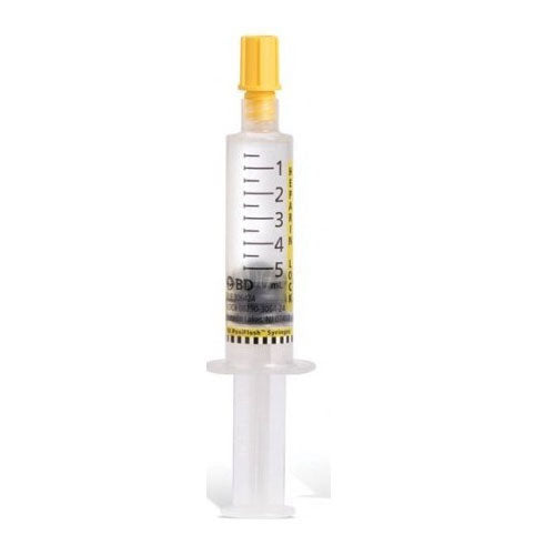 BD306424 PosiFlush Heparin Lock Flush Syringe 100 USP units/ml, 5mL, 30EA/BX