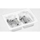 BD309701 Syringe Convenience Tray, Luer-Slip, 1mL, 25EA/PK