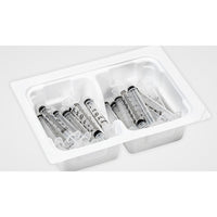 BD309701 Syringe Convenience Tray, Luer-Slip, 1mL, 25EA/PK
