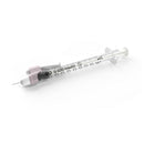 BD328447 SafetyGlide Insulin Syringe, with L6mm ODSEC 31GA Permanently Attached Needle, 1/2mL, 100EA/BX