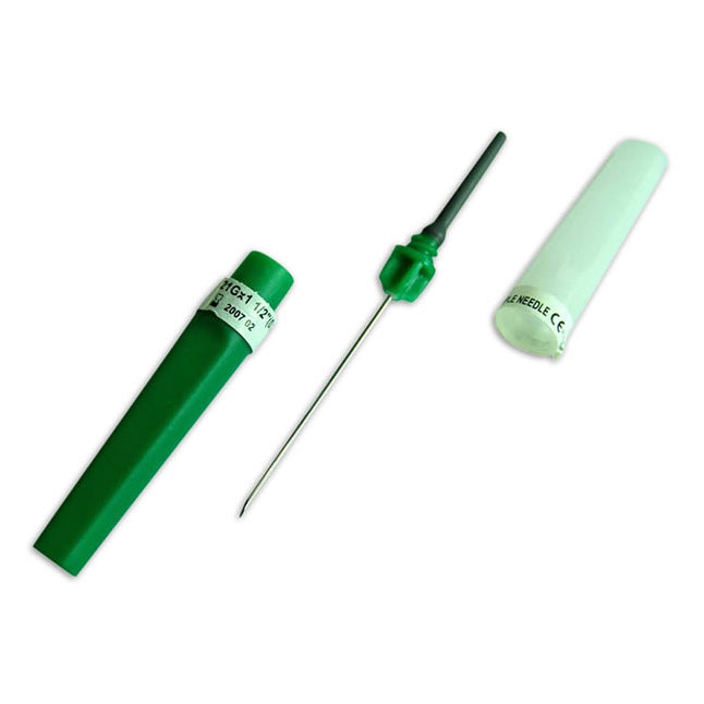 BD360212 Vacutainer Multi-Sample Blood Collection Needle, 21GA x 1", 100EA/BX