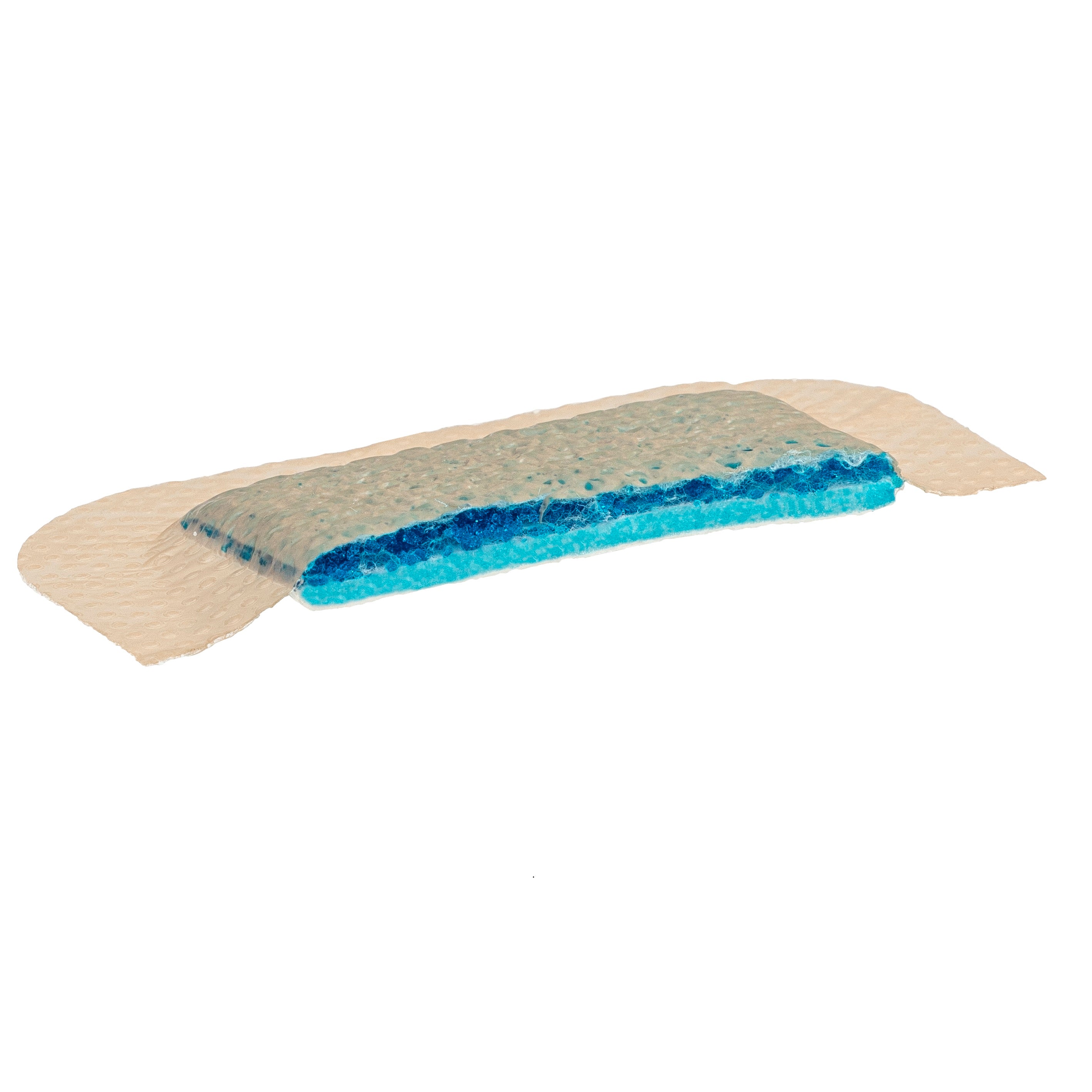 BFM68 Cardinal Health Silicone Bordered Foam Dressing, 5-Layer, 6" x 8" 5EA/BX
