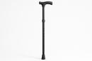 Black Push Button Cane 29.5-38.5 inches