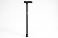 Black Push Button Cane 30-39 inches