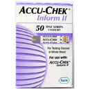 BMC05942861164 Accu Chek Inform II Glucose Test Strip, 50EA/BX
