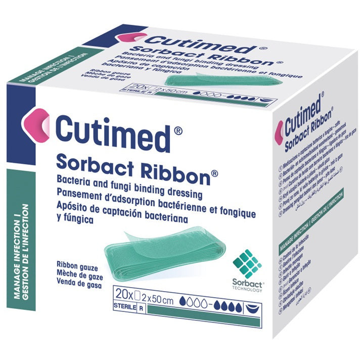 BSN7216611 Cutimed Sorbact Ribbon 2cm x 50cm, 50EA/BX
