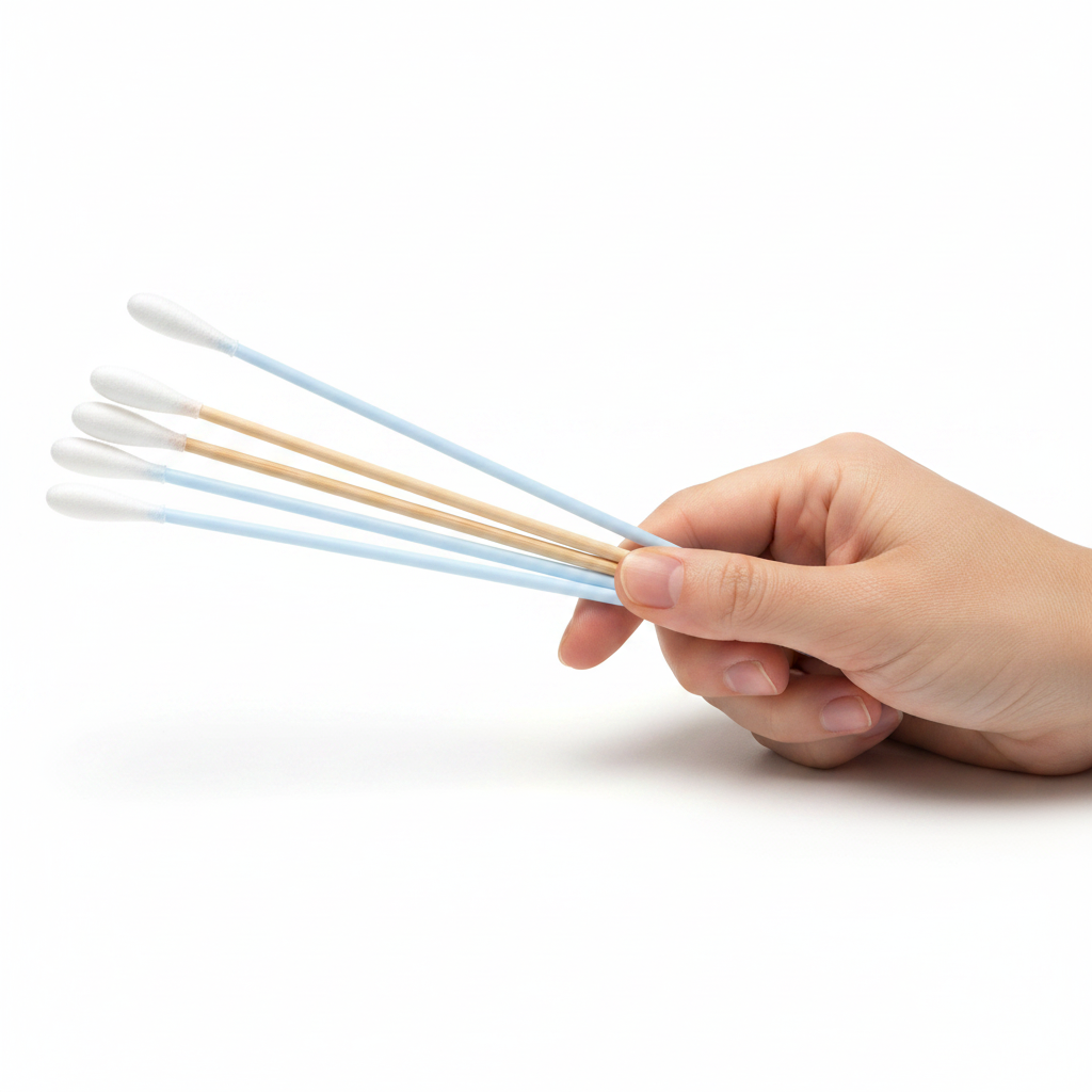C15053-006 Cotton Tip Applicator, Wood Shaft, Sterile, 6", 200EA/BX