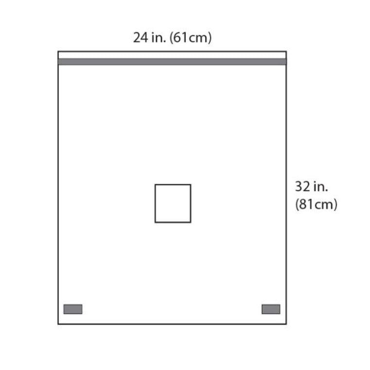 C2348 Cardinal Health Epidural Drape 24" x 32" 20EA/BX