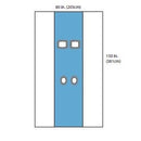 C2362 Pacemaker Angiography Sheet, 20EA/CA