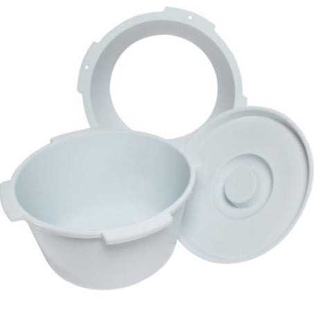 CABU0010B Commode Bucket, 11.25" x 8.5", 1/EA