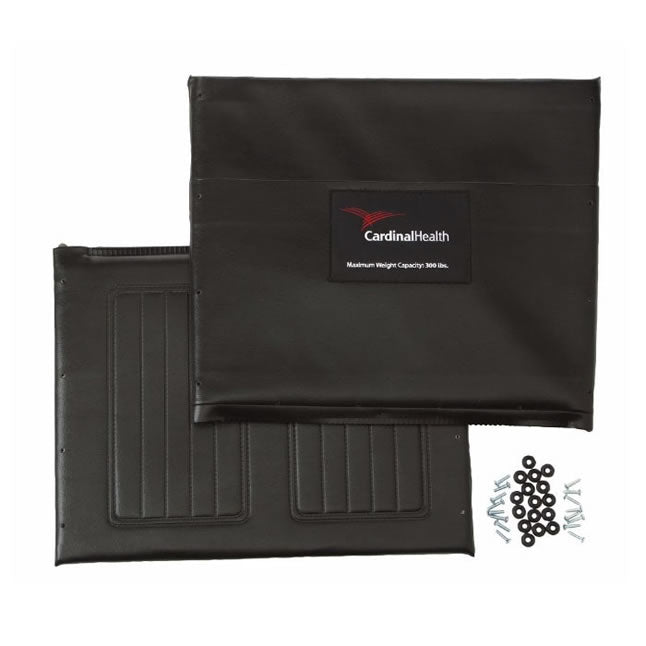 CAUP200792 Replacement Upholstery, for Wheelchair, 22" Black, 1/EA