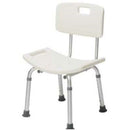 CBAS0029T Shower Chair with Back, 14,5"-19.5", 250lbs, 1/EA