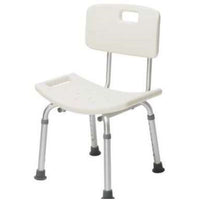 CBAS0029T Shower Chair with Back, 14,5"-19.5", 250lbs, 1/EA