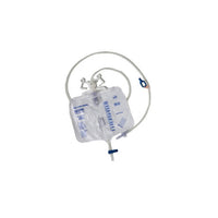CBELUDB4464000 Drainage Bag, with Anti-Reflux Valve, Latex-Free, 59", 4000mL, 20EA/CA