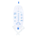 CBELULB384 Leg Bag, Latex-Free, 500mL, 50EA/CA