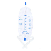CBELULB384 Leg Bag, Latex-Free, 500mL, 50EA/CA