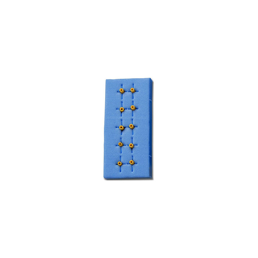 CDER30702 Suture Boot Yellow 300EA/CA