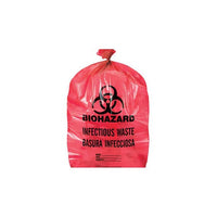 CEMCBR920 Biohazard Bag, Red, 30" x 38", 3mm, 100EA/CA