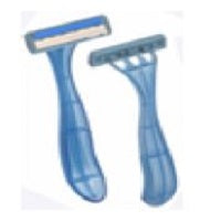 CHC0036 Disposamed Disposable Facial Razor, Triple Blades, 50EA/BX