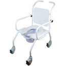 CHHYCLAFAC019 Hygie Classic Commode Chair with Elongated Seat, Closed Front, With Cover, 19", 1/EA