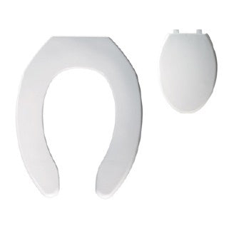 CHSIALOUAC001 Commode Seat, Open, Elongated, 1/EA
