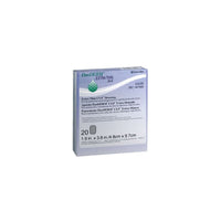 CON187900 DuoDERM Extra Thin Dressing, Beige, Rectangular, 4" x 2", 20EA/BX