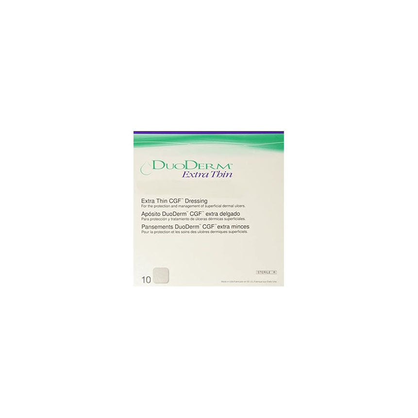 CON187903 DuoDerm Hydrocolloid Dressing, Beige, 6" x 7", 10EA/BX