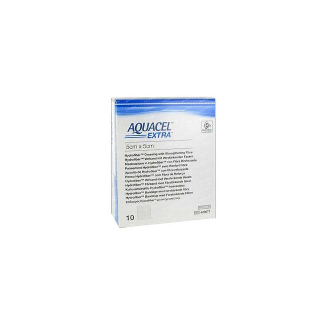 CON420671 AQUACEL Extra Wound Dressing, 2" x 2", 10EA/BX