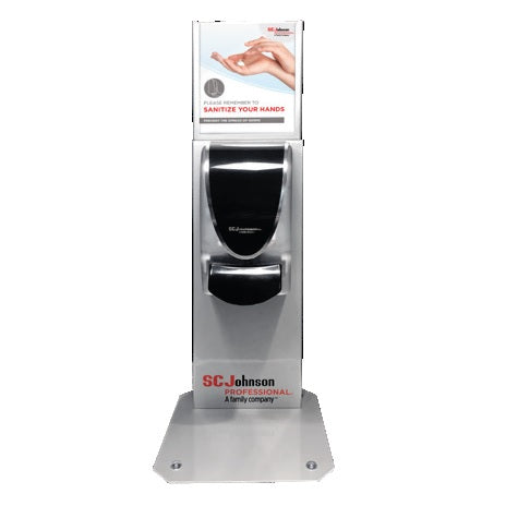CTDSPSTAND Countertop Silver Dispenser Stand 1/EA