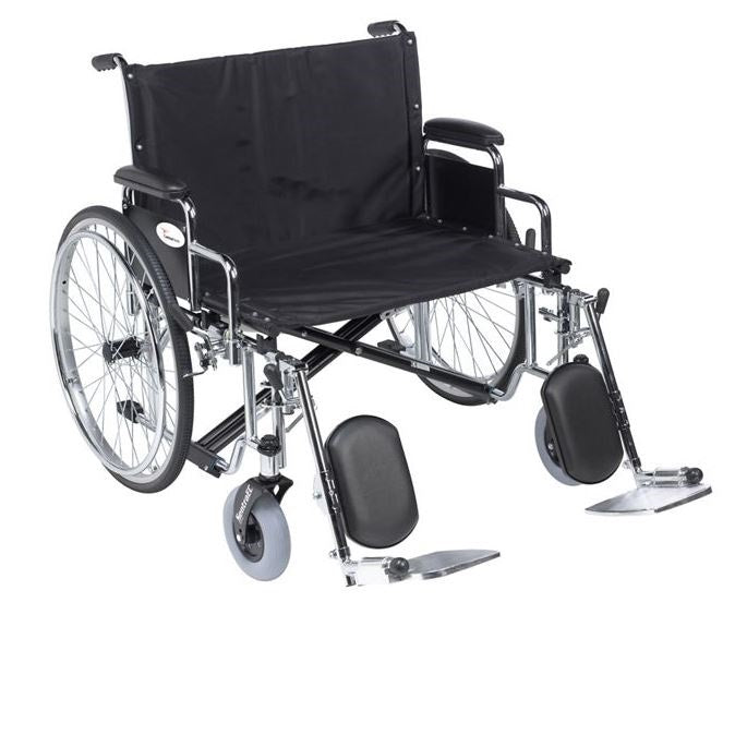 CW0006CEL Wheelchair, Elevating Leg Rest, Removable Desk Armrest, 1/EA