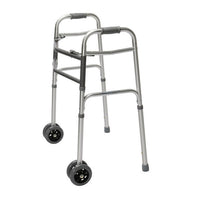 CWAL0010B Walker, Dual Release, Aluminum, 500lbs, H33"-43", 1/EA
