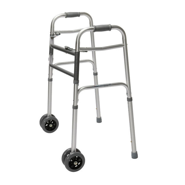CWAL0010B Walker, Dual Release, Aluminum, 500lbs, H33"-43", 1/EA