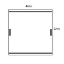 D2008A Equipment Cover, 44" x 72", Clear, 25EA/CA