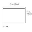 D2158 Equipment Cover, 24" x 18", 10EA/CA