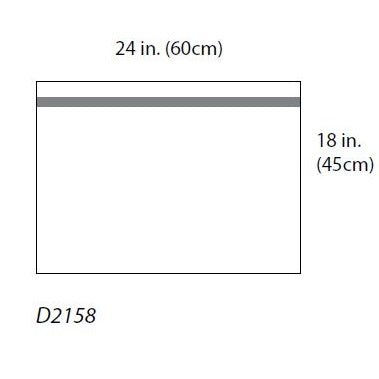 D2158 Equipment Cover, 24" x 18", 10EA/CA