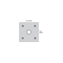 D37104910 Wound Protector Drape, 35" x 35", 40EA/BX