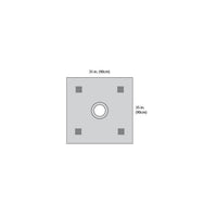 D37104910 Wound Protector Drape, 35" x 35", 40EA/BX