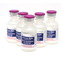954664 Water Sterile Bacteriostatic 30mL Injection, 25EA/TY