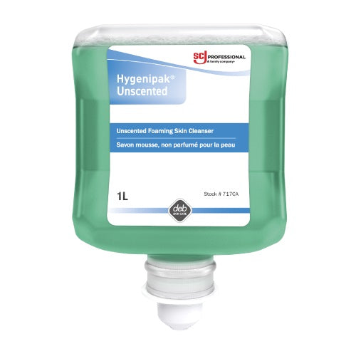 DEB717 Hygenipak Pure, Skin Cleanser, Unscented, 1L, 1/EA