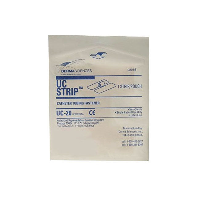 DERMA-UC20 UC Strip Catheter Tubing Fastener, 20EA/BX