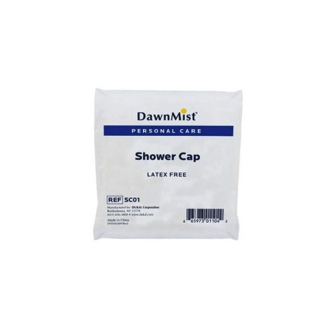 DKSC01 DawnMist Shower Cap, Clear 200EA/BX