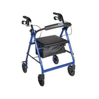 DRVR726BL Rollator, Aluminum, with Loop Lock, 1/EA