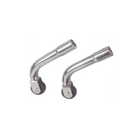 DRVSTDS802 Anti-Tipper, with Wheel, Chrome, 2EA/BX