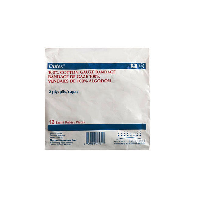 DUP76782 Dutex Conforming Bandage, 2-Ply, Non-Sterile, 3" x 4.1yd, 96EA/BX