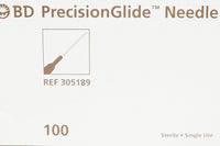BD305189 - PrecisionGlide Needle, Single-Use, Sterile, 19GA x 1.5", 100EA/BX (Discontinued)